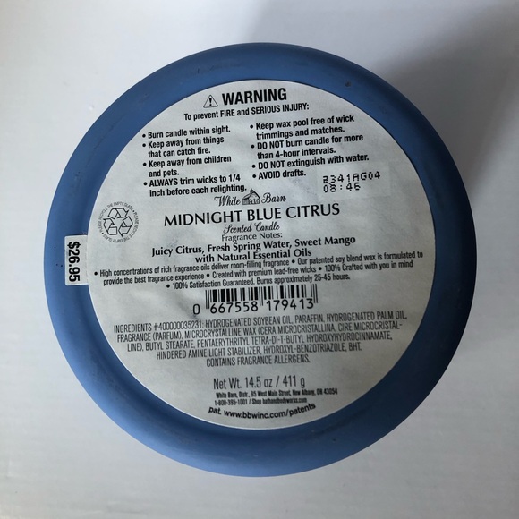 Bath and Body Works “Midnight Blue Citrus” - Picture 3 of 3